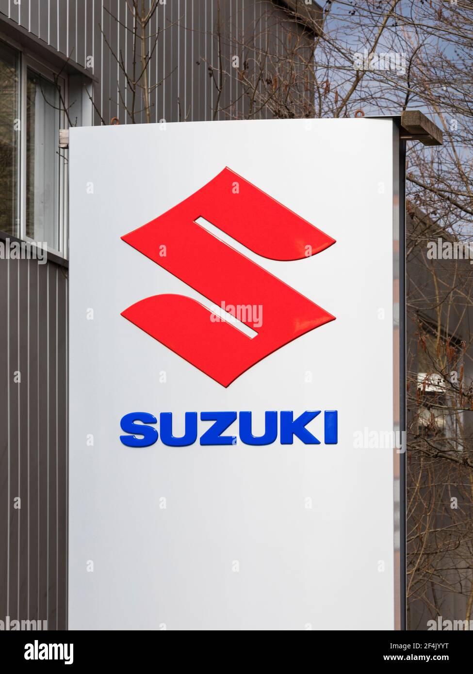 Suzuki company sign hi-res stock photography and images - Alamy