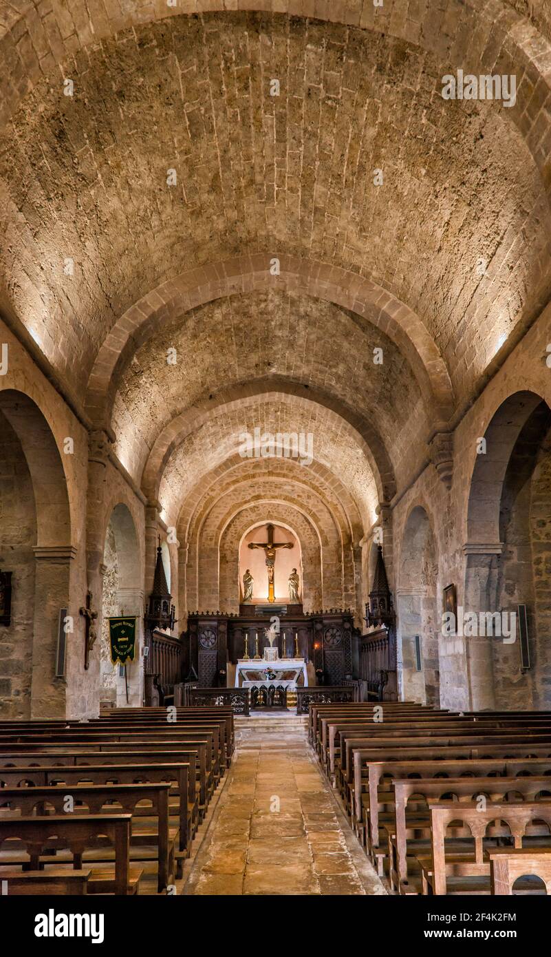 Eglise SainteEulalie, 12th century church in village of SainteEulalie