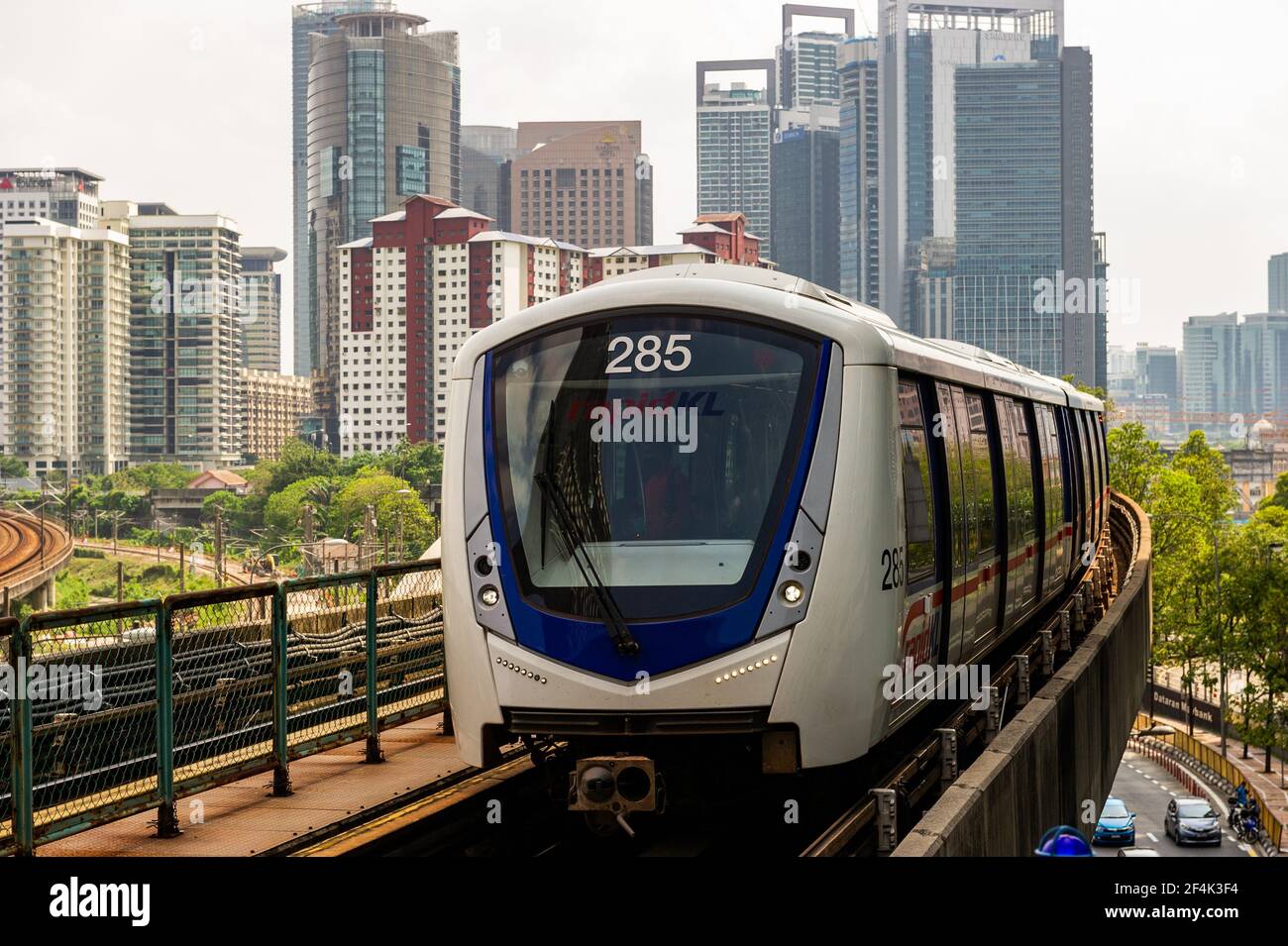 Lrt Train Malaysia High Resolution Stock Photography And Images Alamy