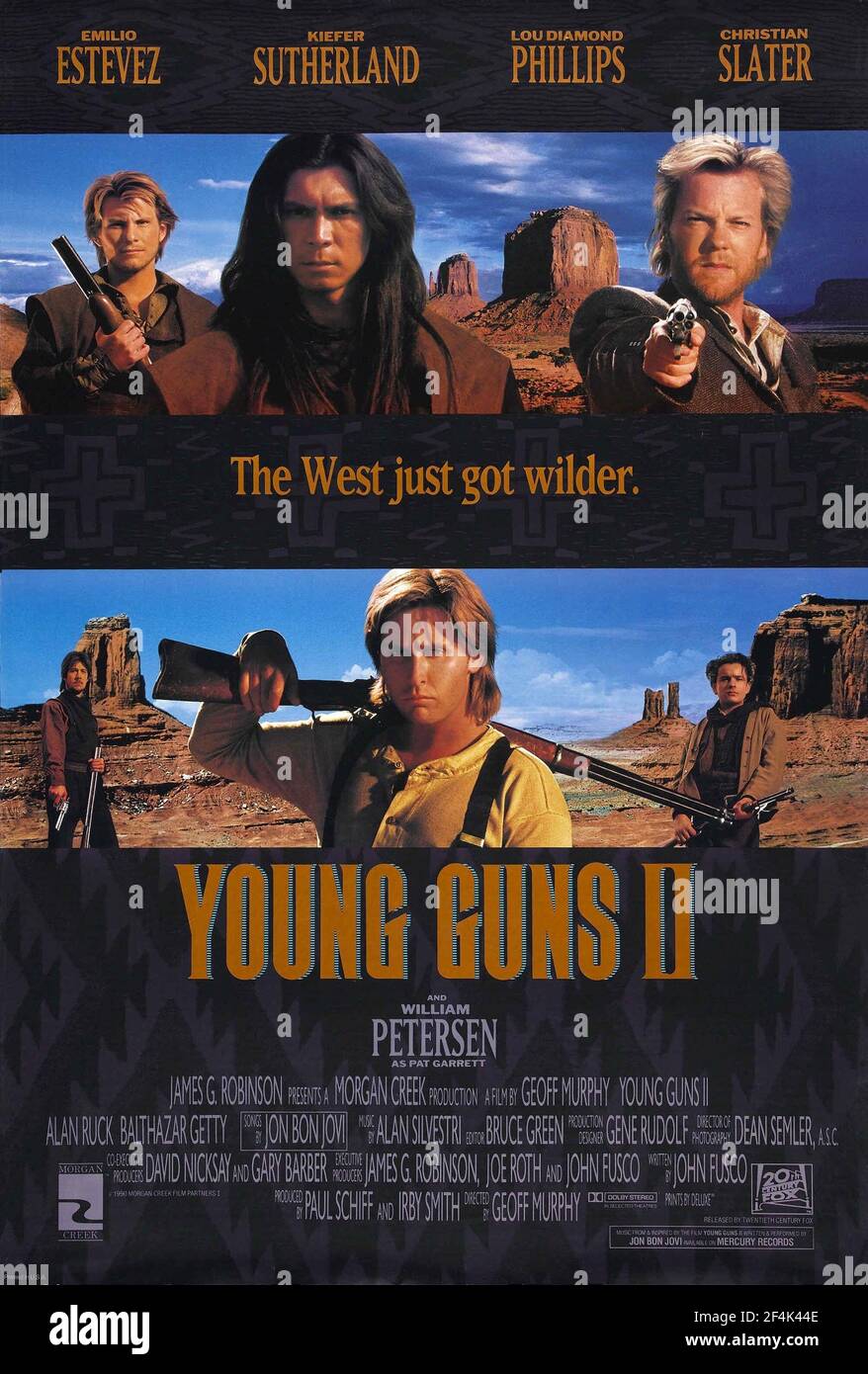 Young Guns Ii Stock Photo Alamy