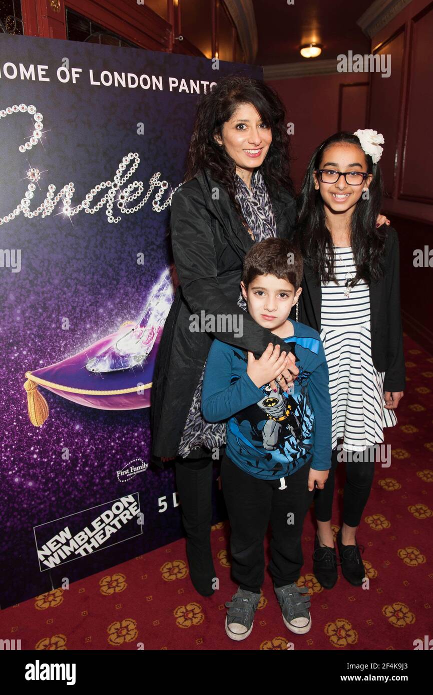 Shappi Khorsandi And Daughters Arrive At The Cinderella Opening Night shappi-khorsandi-and-daughters-arrive-at-the-cinderella-opening-night
