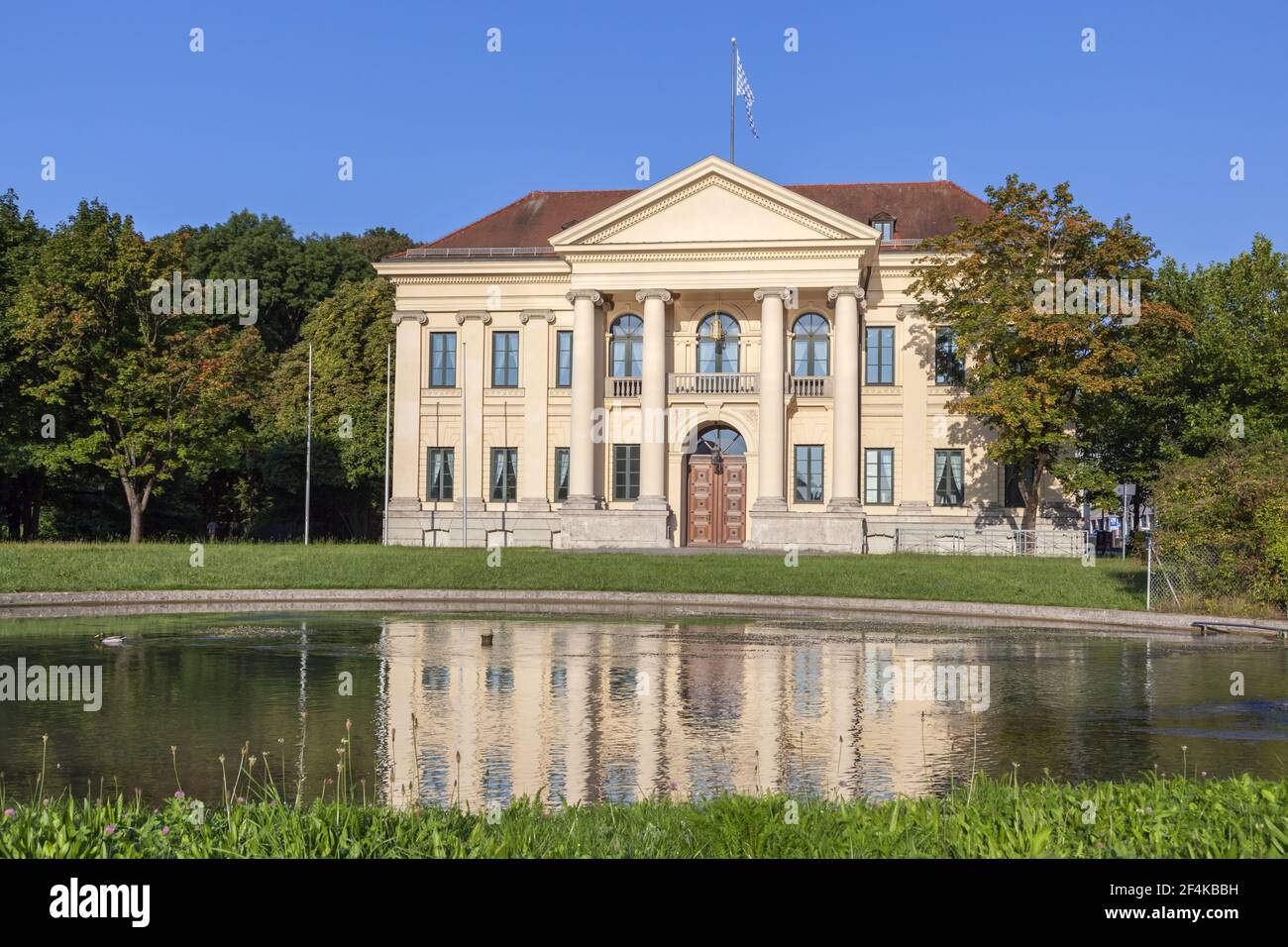 geography / travel, Germany, Bavaria, Munich, Prinz Carl Palais, former official seat des Bavarian Pri, Additional-Rights-Clearance-Info-Not-Available Stock Photo