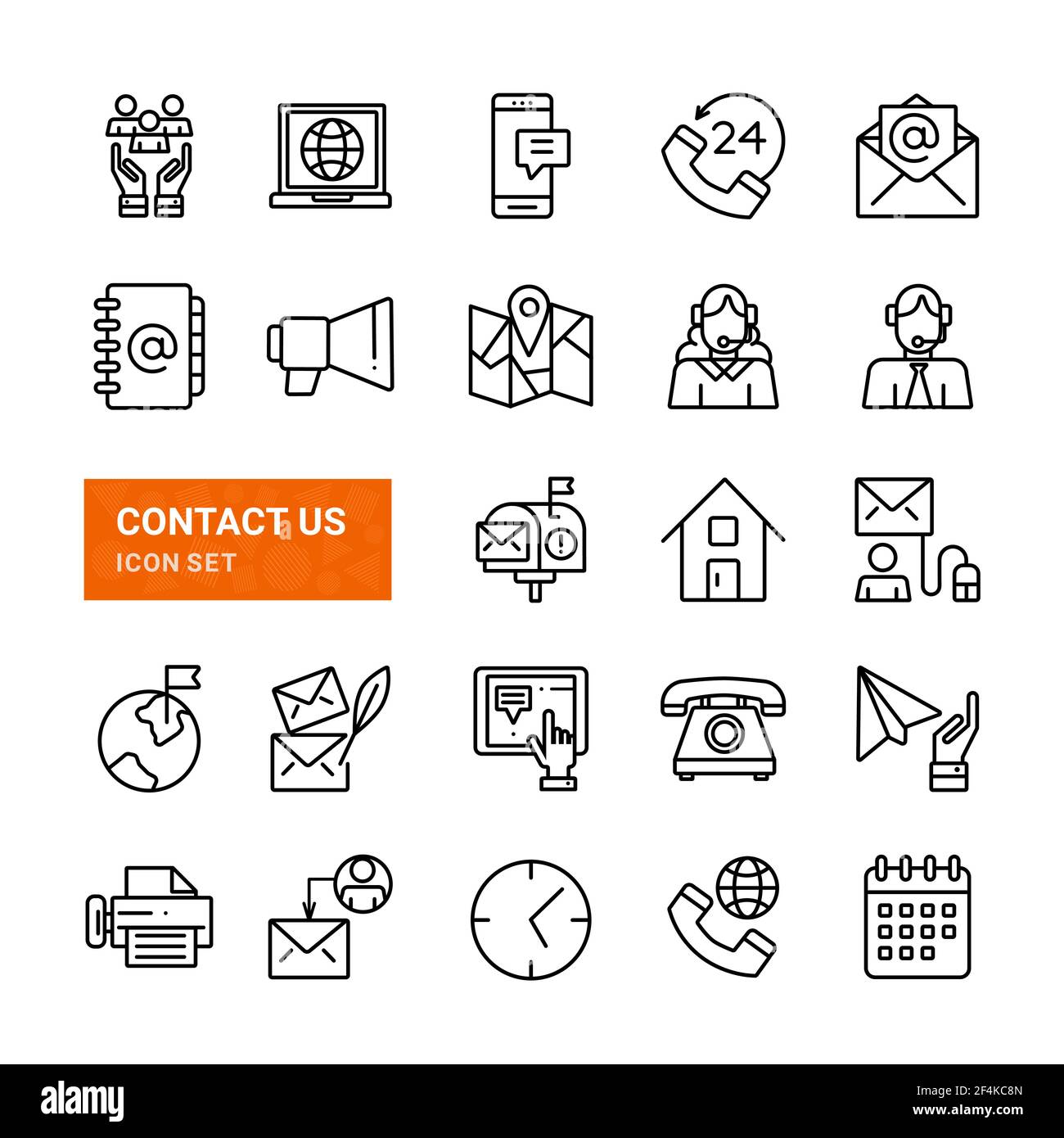 Contact Us Vector Vectors High Resolution Stock Photography and Images ...