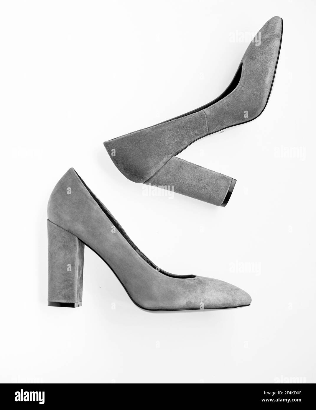 fashionable high heeled shoes. Footwear 