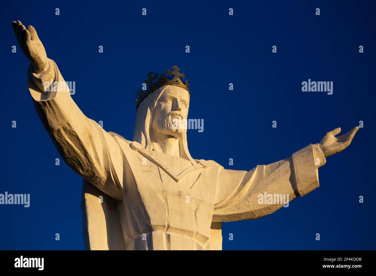 The world's tallest statue of Jesus Christ, Swiebodzin, Poland. Deep