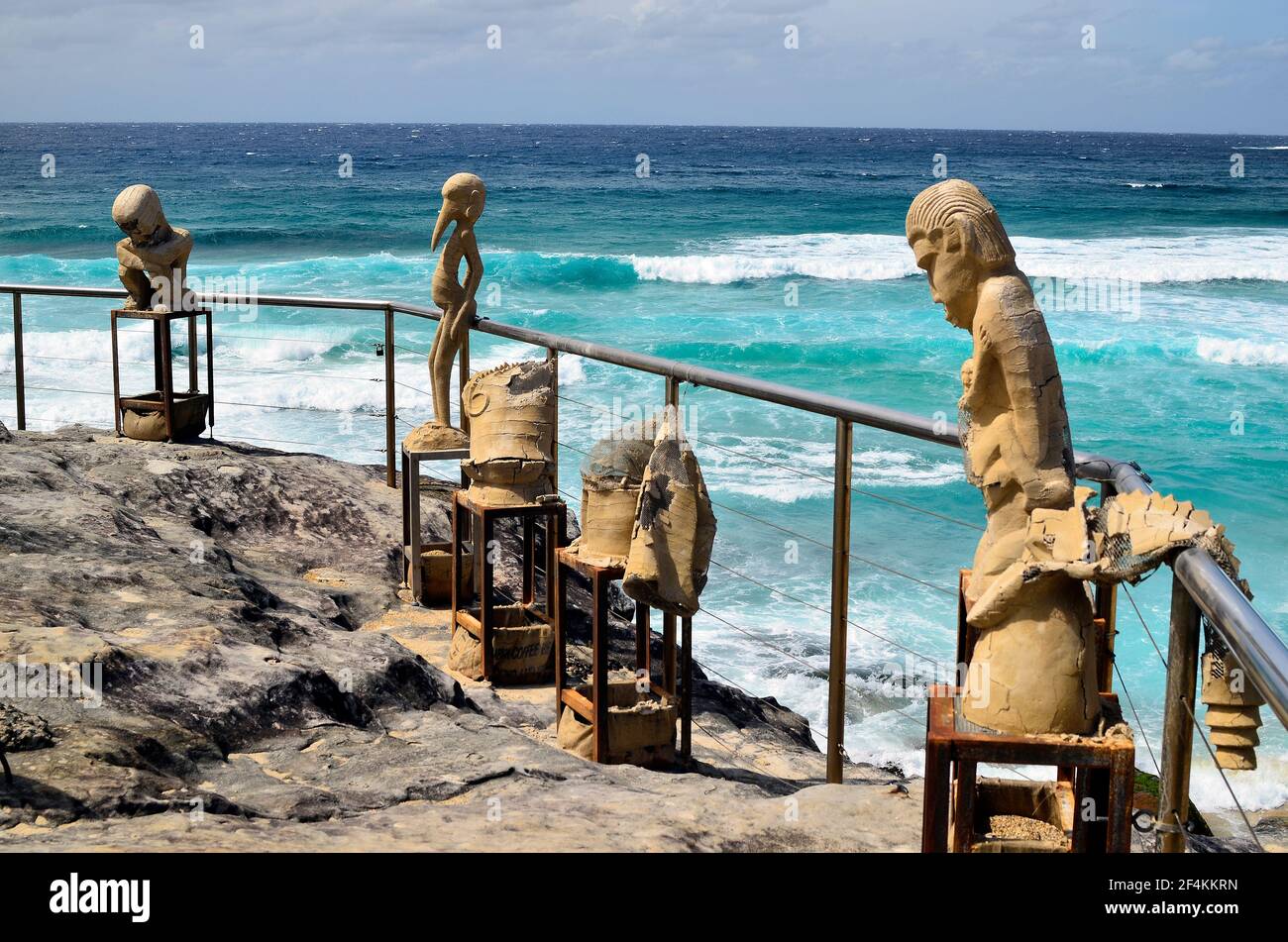 Sydney, NSW, Australia October 31,2017 Sculpture by the sea an