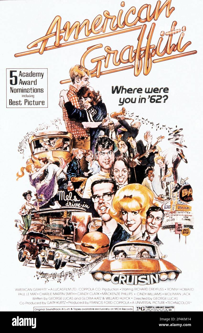 American graffiti lucas hires stock photography and images Alamy