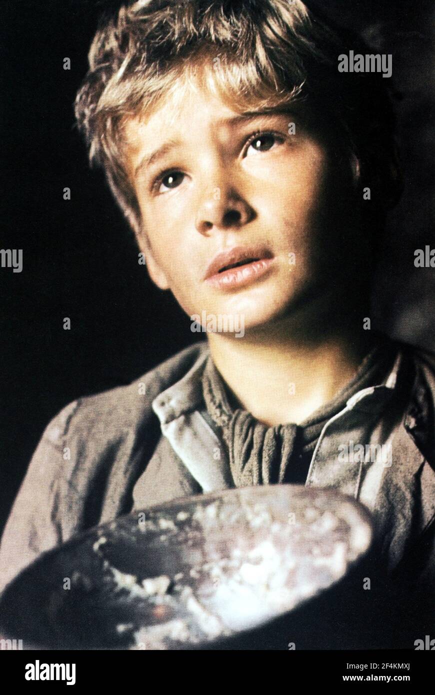 Oliver IMAGE 1 Mark Lester signed ‘Please sir I want some more’ movie photo 