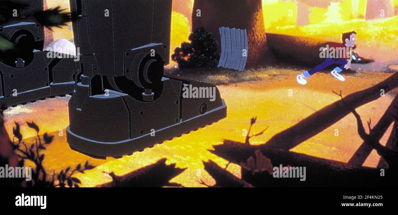 THE IRON GIANT (1999), directed by BRAD BIRD. Credit WARNER BROS. / Album Stock Photo Alamy