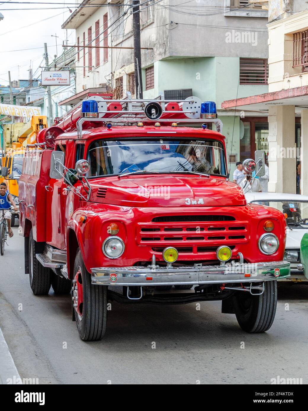 Russian Fire Truck High Resolution Stock Photography and Images - Alamy