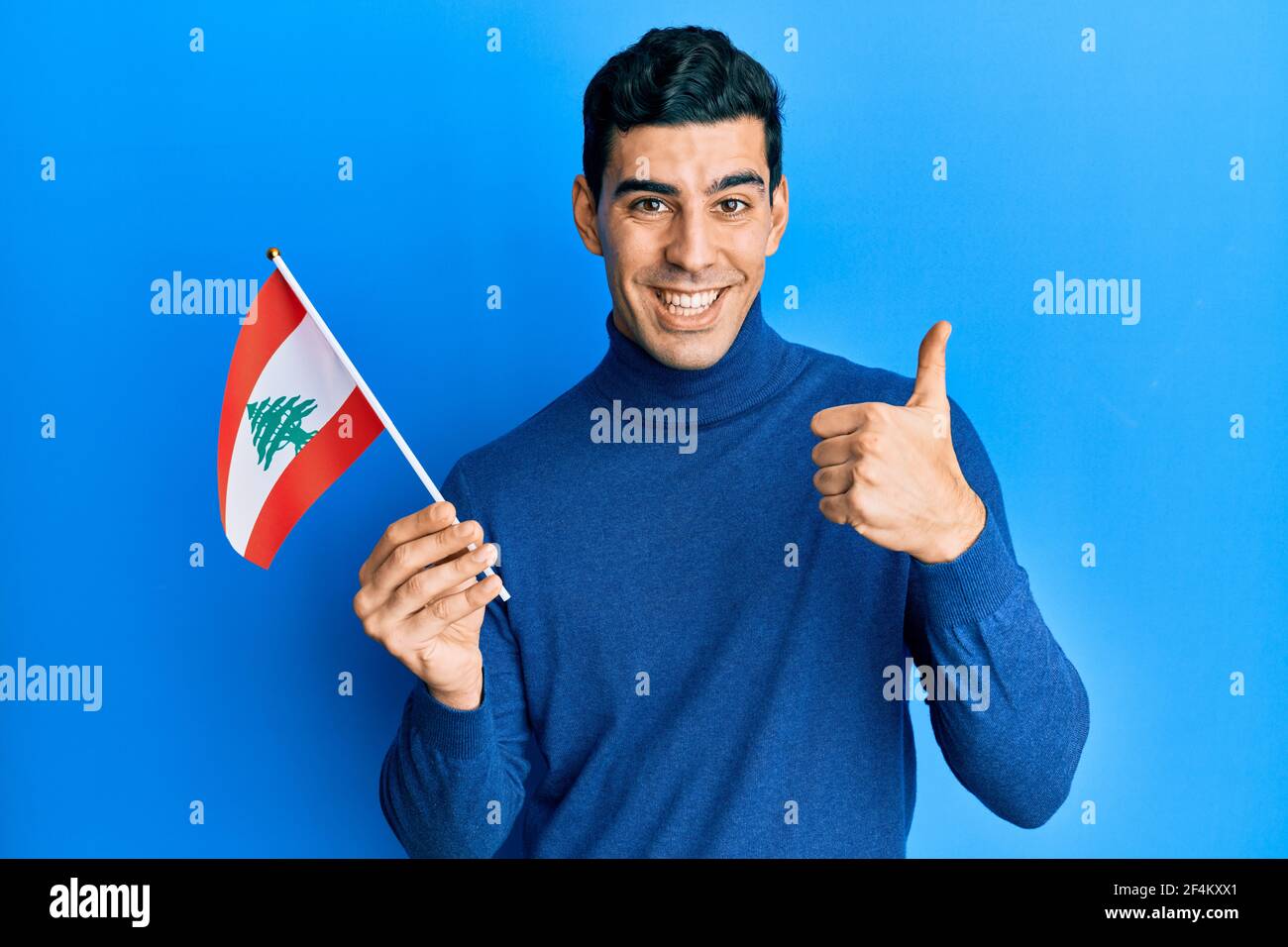 Happy young lebanese man showing hi-res stock photography and images ...