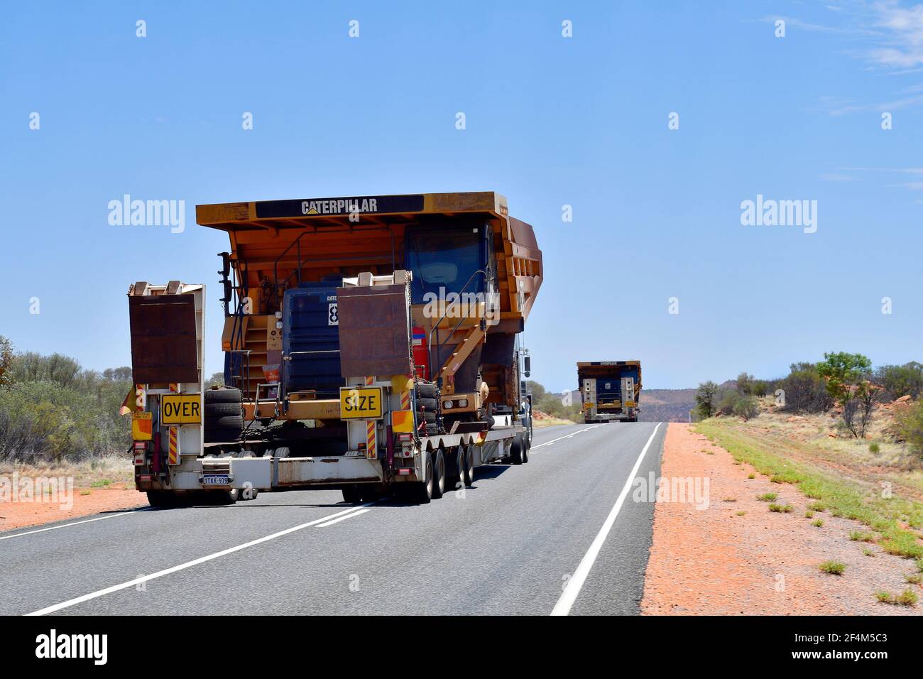 Australia, Northern Territory November 15, 2017 Heavy oversize