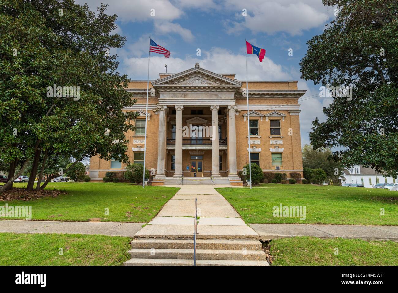 Ellisville MS March 19 2021: Jones County Courthouse in Ellisville