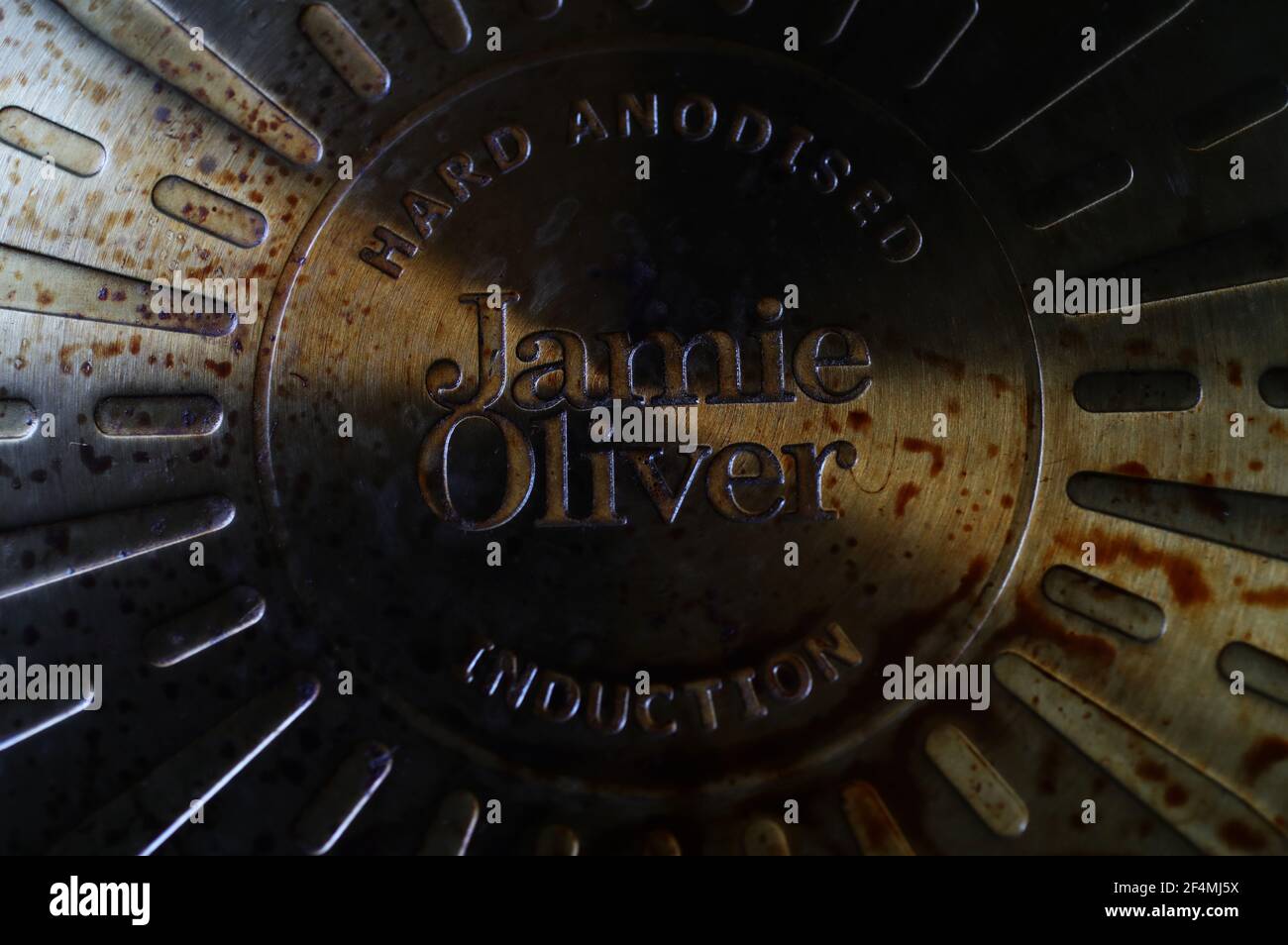 Frying pan from Jamie Oliver Stock Photo Alamy