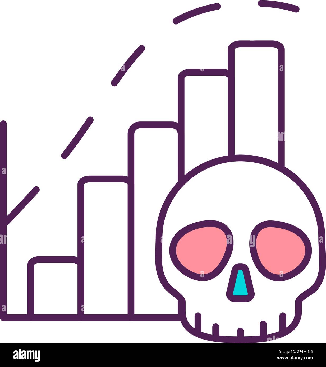 Death statistics Stock Vector Images - Alamy