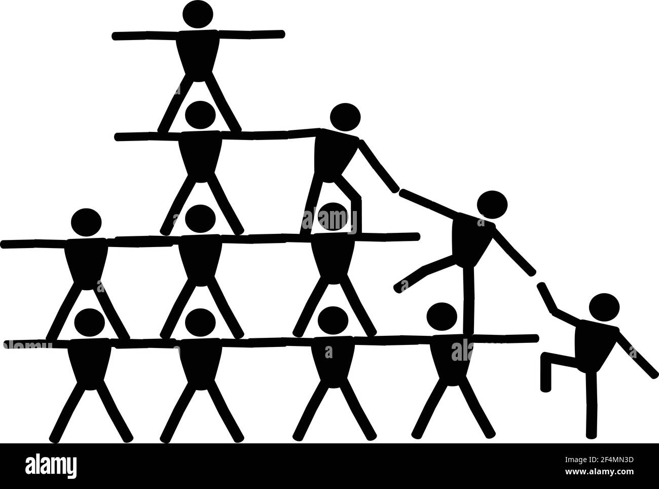 Teamwork Black And White Clipart