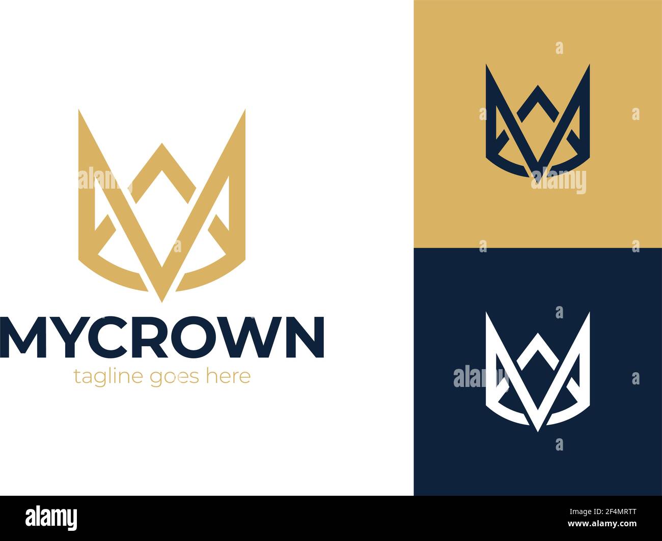 Letter M Crown logo king vector royal icon. Queen logotype symbol ...