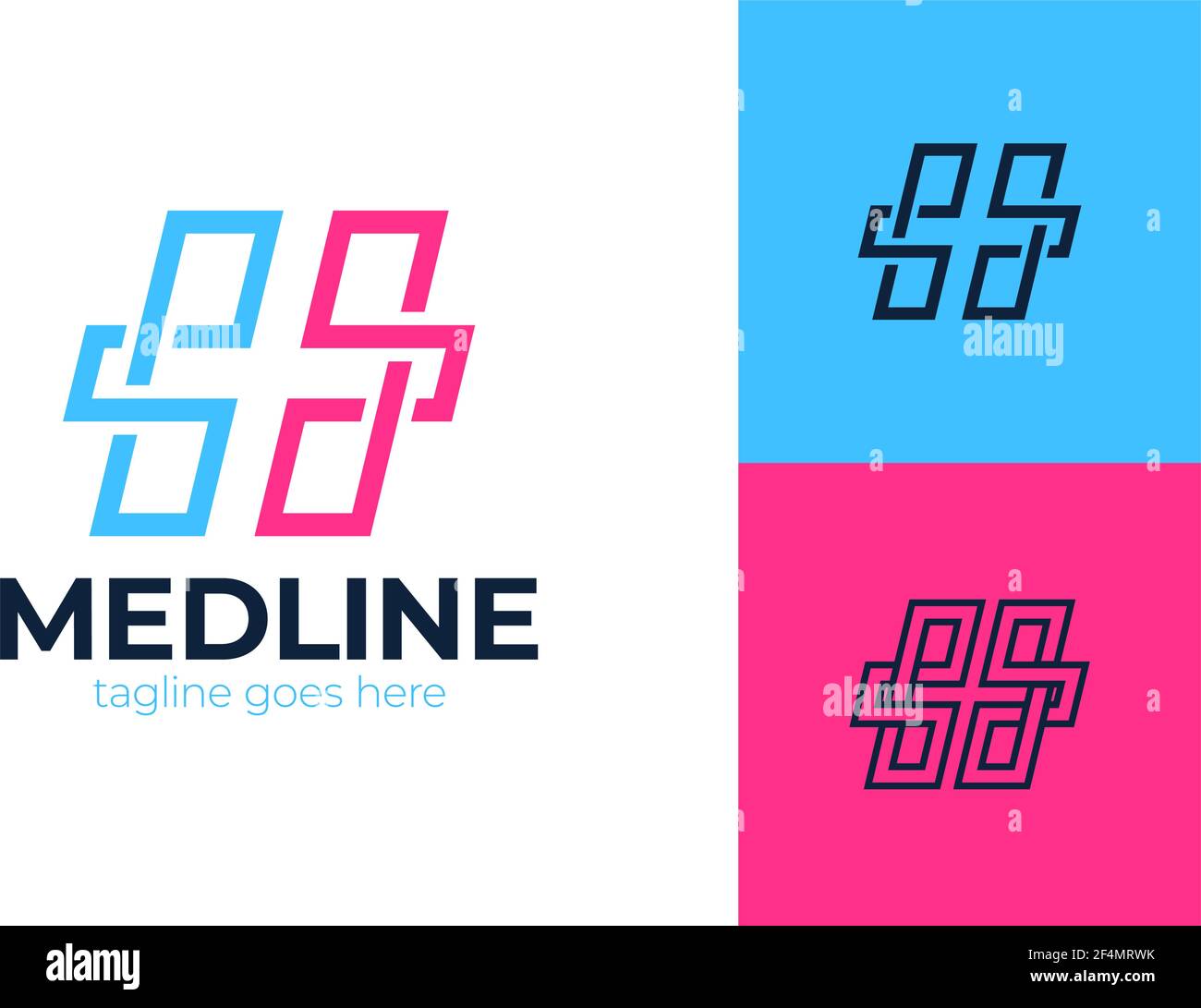 Creative Health Care Concept Logo Design Template. Cross plus medical ...