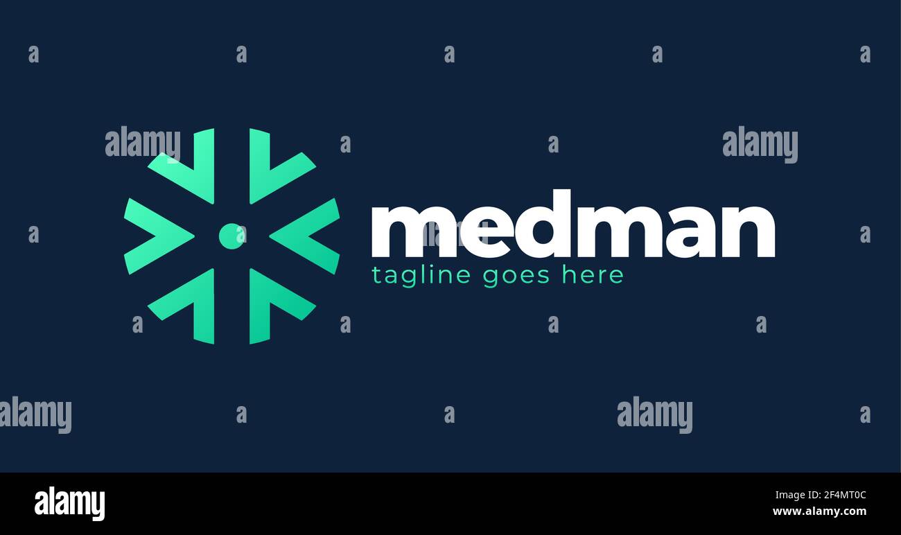 Creative Health Care Concept Logo Design Template. Cross plus medical ...