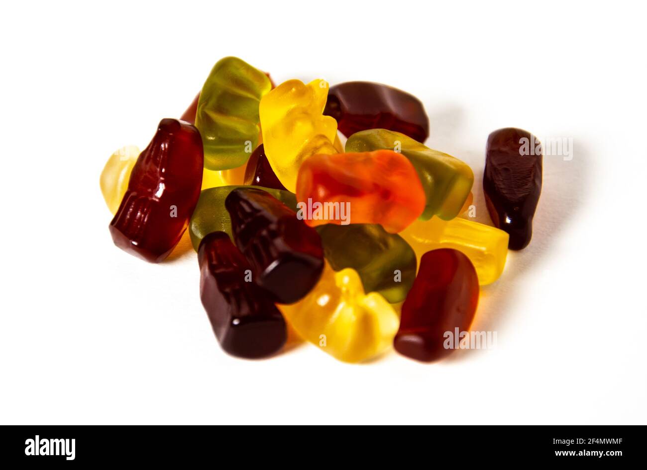 Gummy candies of different flavors Stock Photo Alamy
