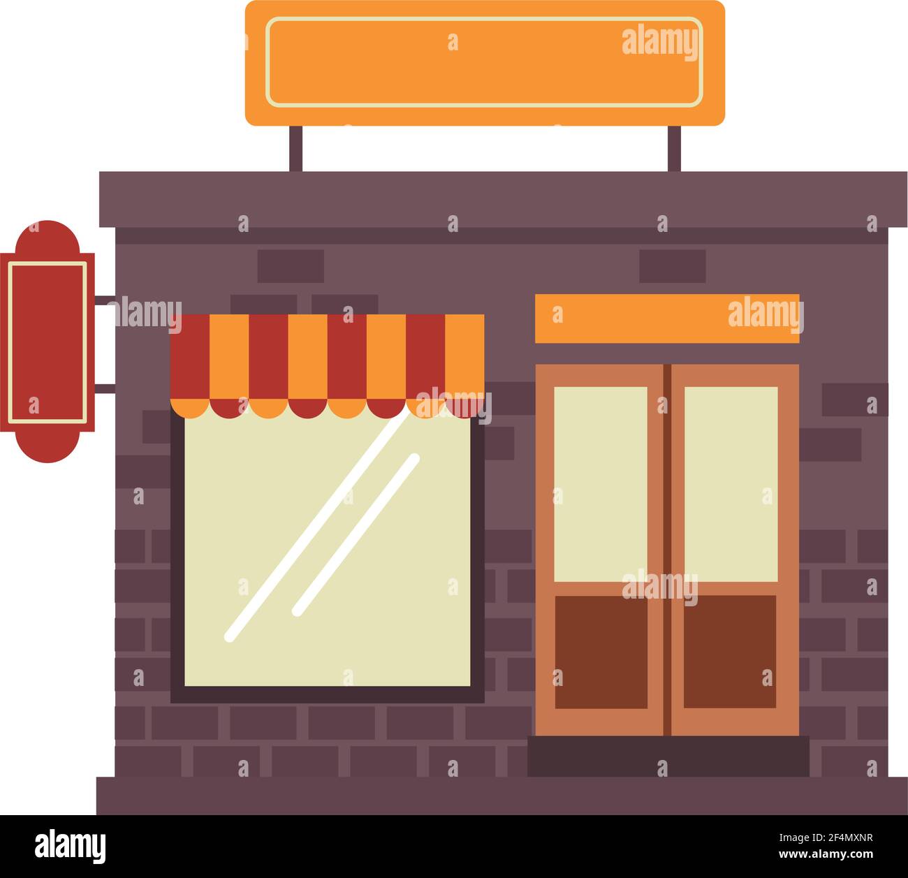 front facade store building icon Stock Vector Image & Art - Alamy