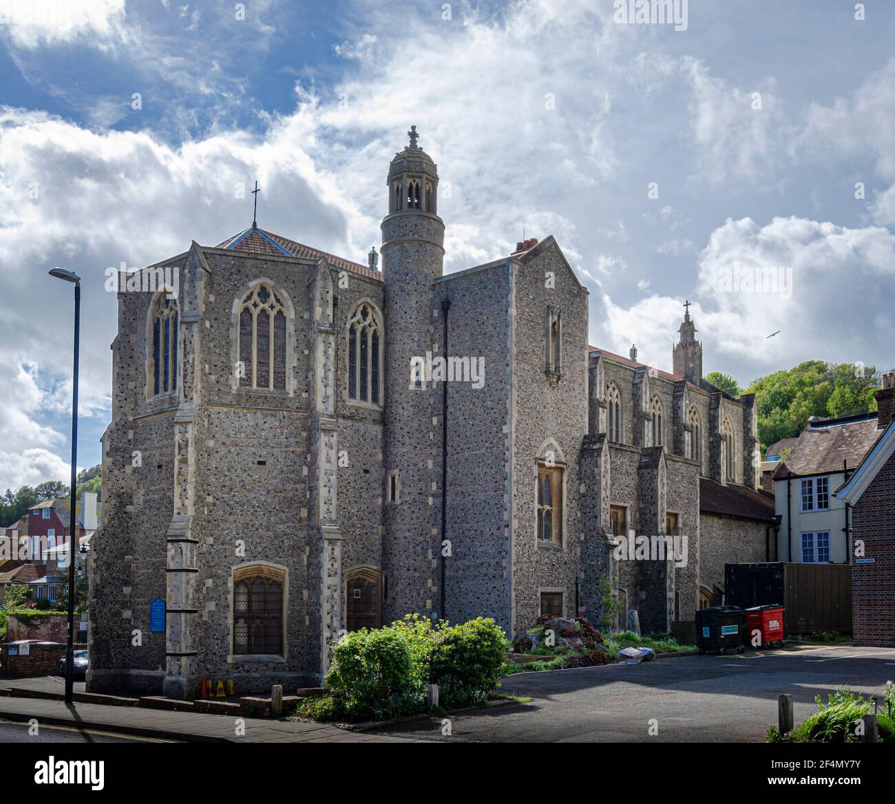 May 2015, Hastings, East Sussex, UK Saint Mary Star of the Sea, Roman