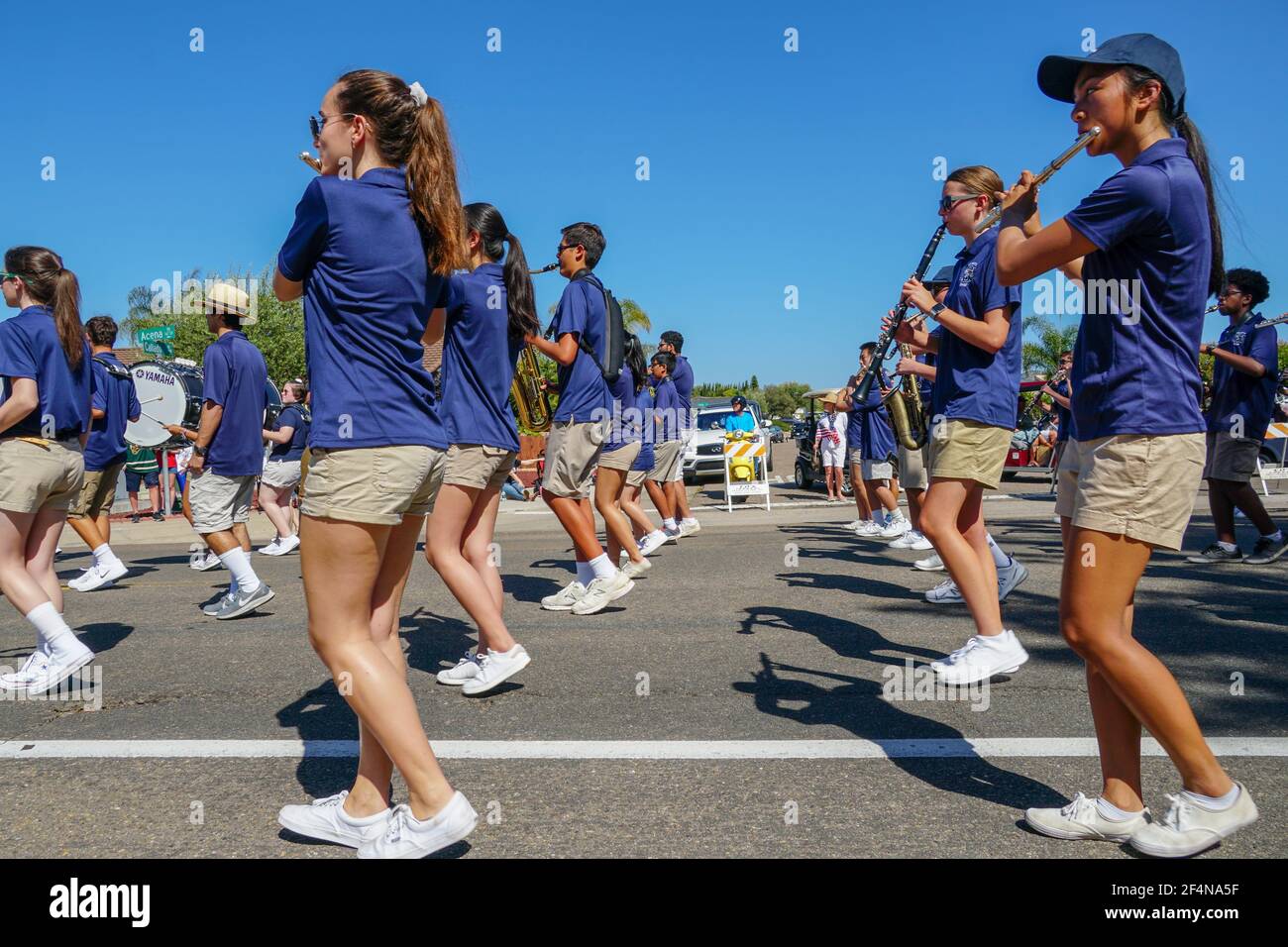 Del Norte High School Nighthawks Marching Band, 4th July Independence