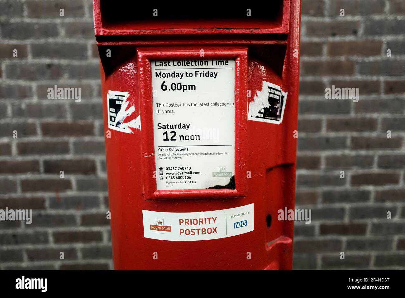 Covid priority post box hires stock photography and images Alamy