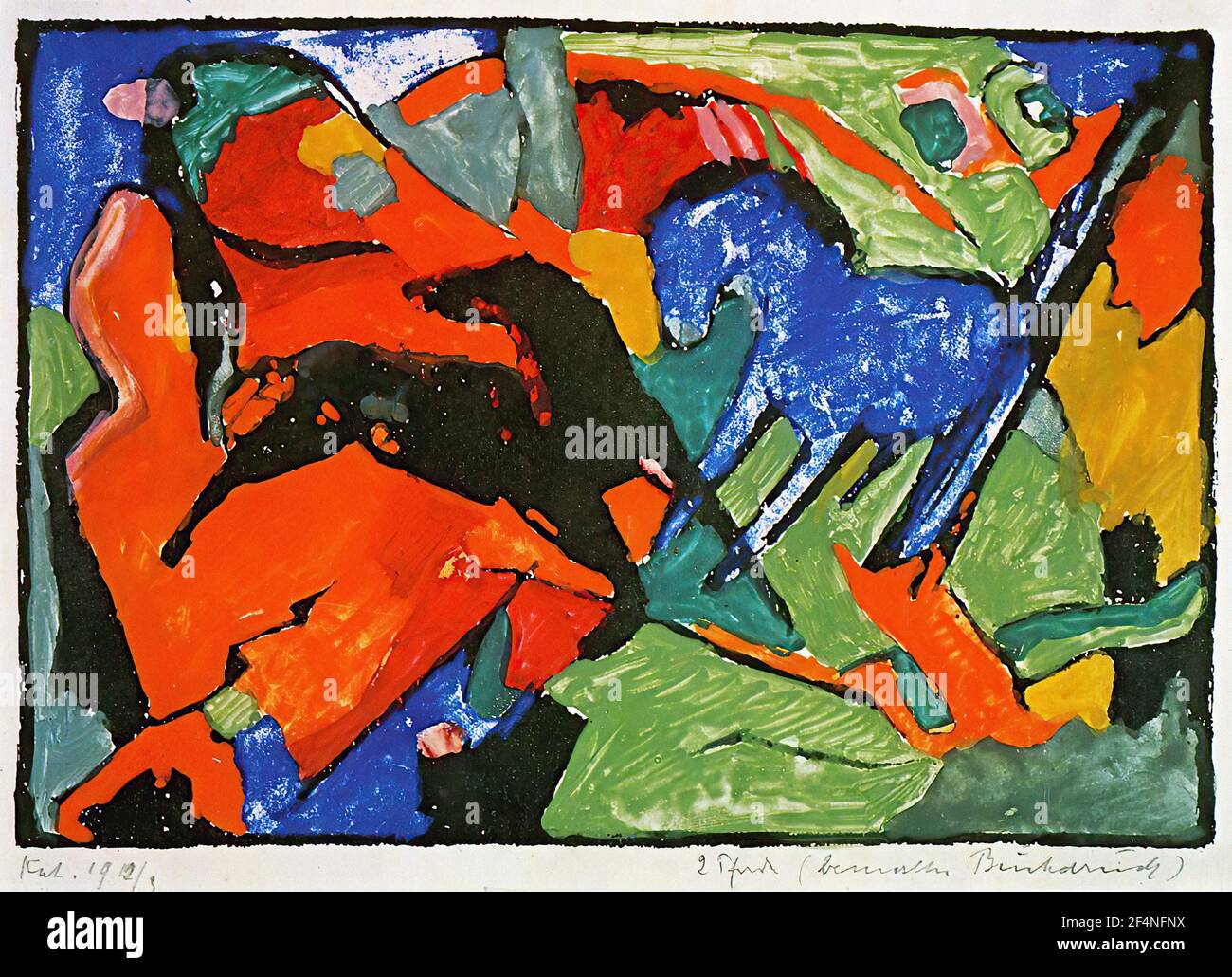 Franz marc horses hi-res stock photography and images - Alamy