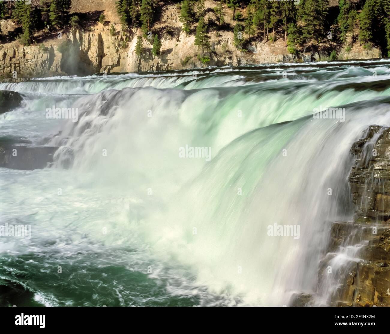 Montana kootenai falls hi-res stock photography and images - Alamy