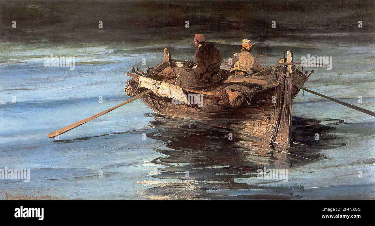Konstantinos Volanakis - Fishing Boat Stock Photo - Alamy