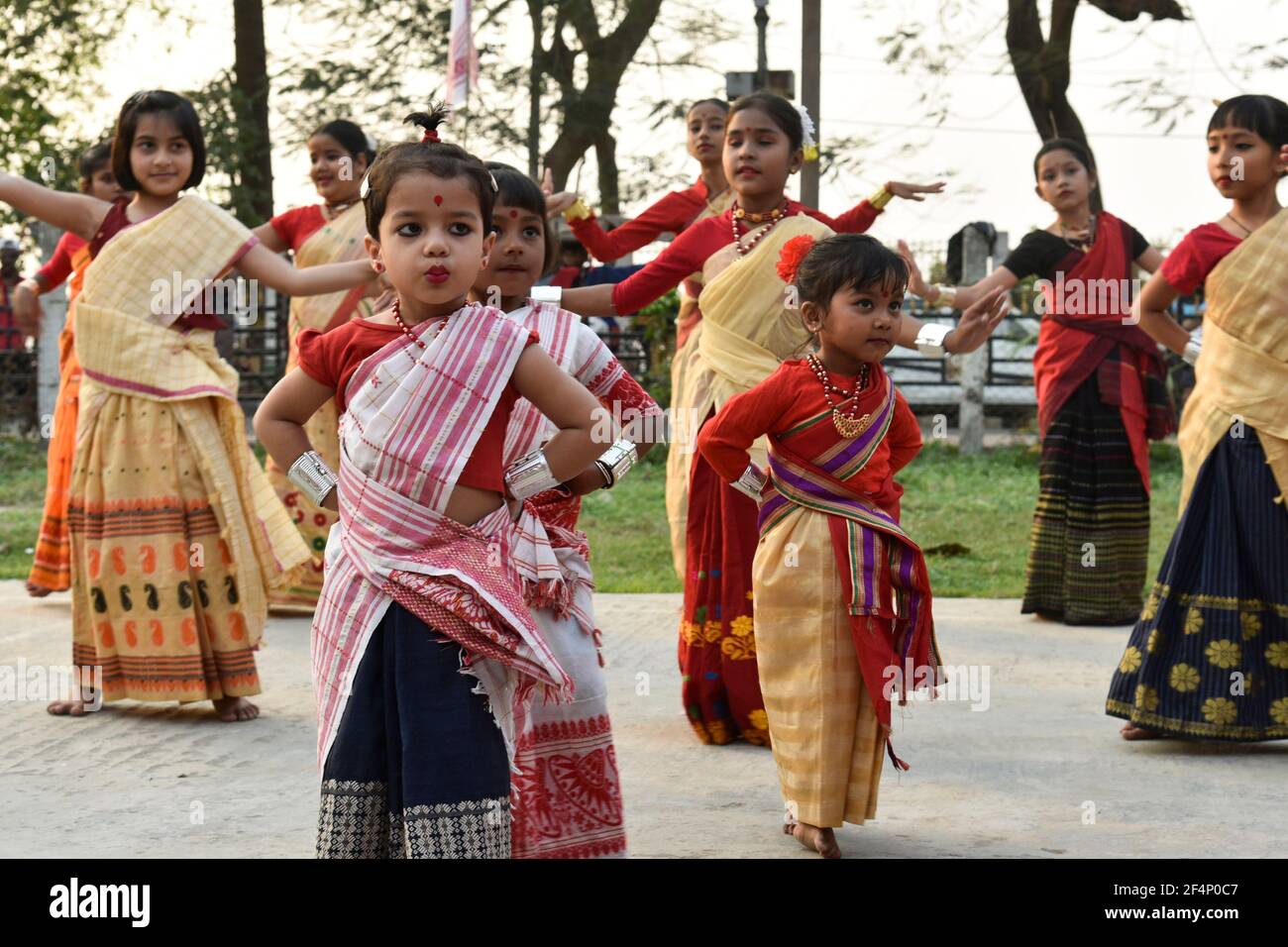 Guwahati Assam India. 22nd Mar 2021. Girls perticipated in a