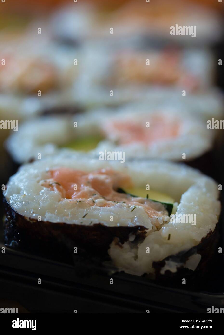 Sushi assorted as serving Japanese dish Stock Photo Alamy