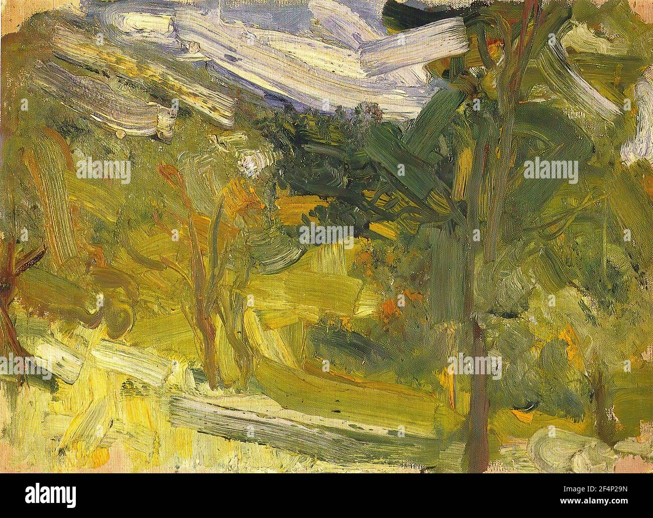 Richard Gerstl - Landscape Study 1907 Stock Photo - Alamy