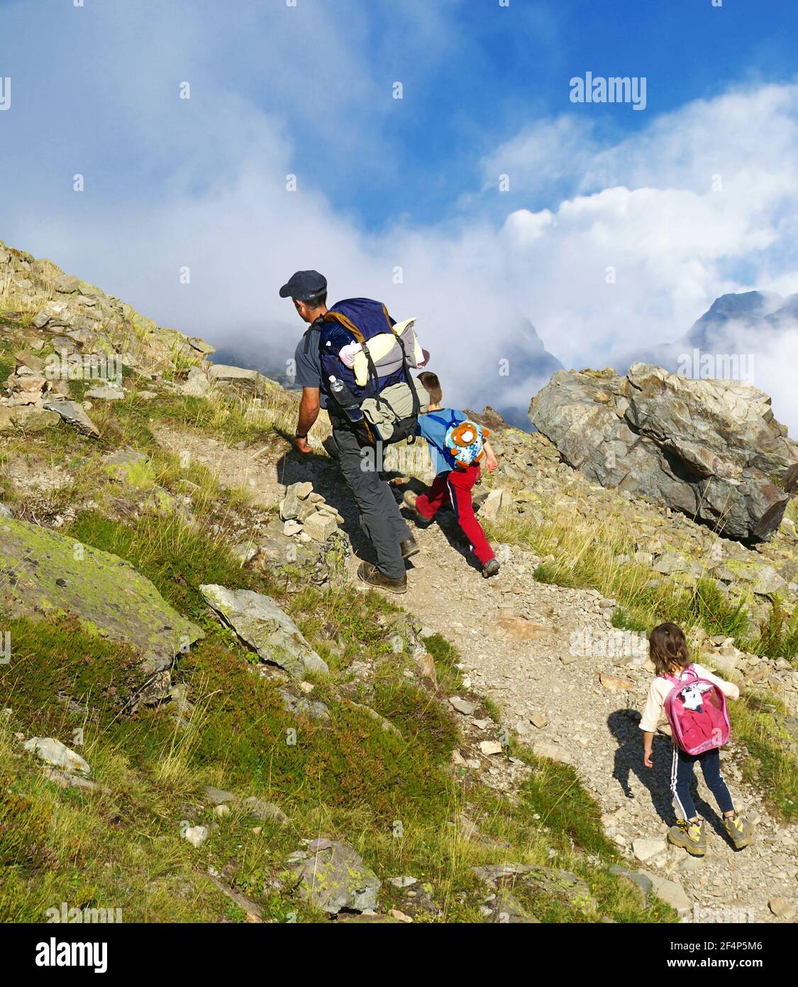 High mountain trekking hi-res stock photography and images - Alamy