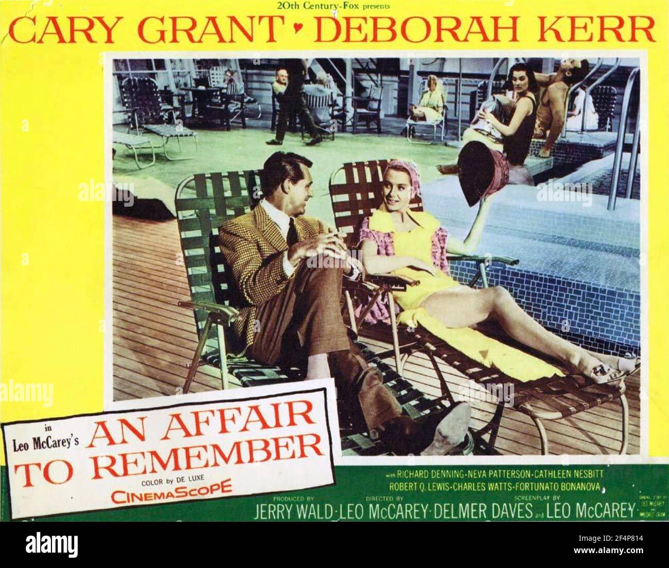 AN AFFAIR TO REMEMBER 1957 20th Century Fox film with Deborah Kerr and Cary Grant Stock Photo