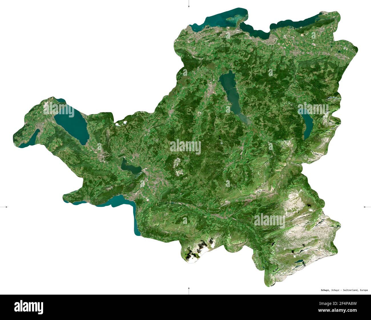 Country shape of Switzerland - 3D render of country borders fill - Annex 59