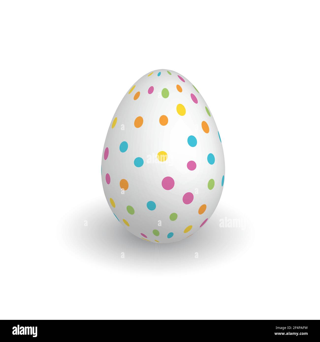 Colorful 3D realistic Easter egg Stock Vector Image & Art - Alamy