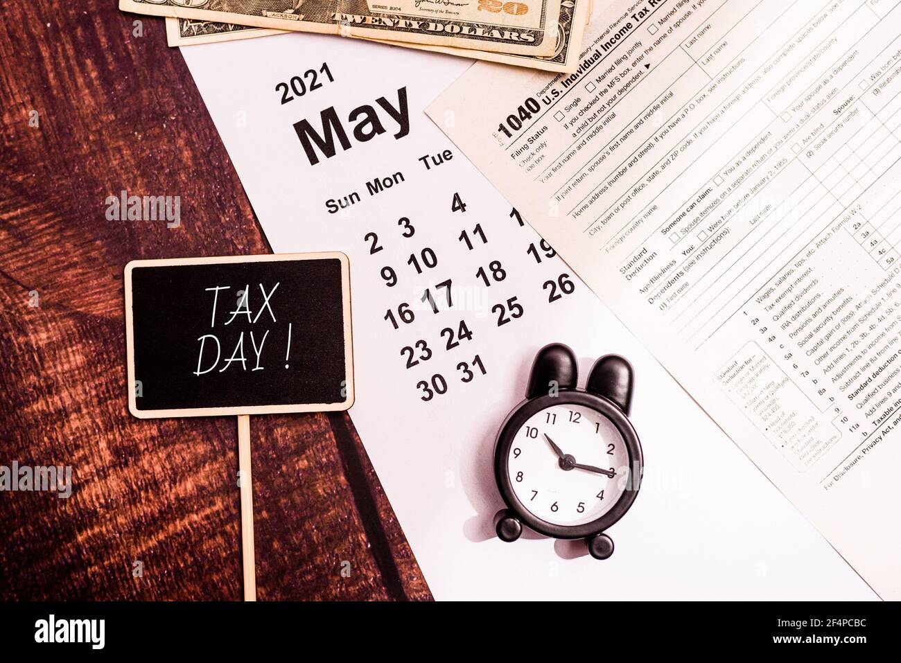 2021 tax forms hires stock photography and images Alamy