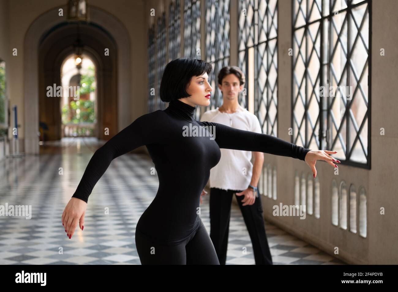Man woman dancing classic hi-res stock photography and images - Alamy