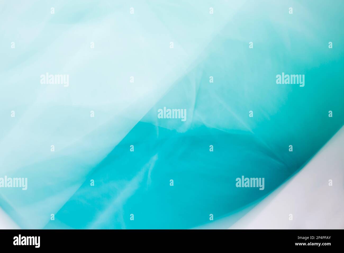 Contemporary abstract in white turquoise blue teal shades Stock Photo