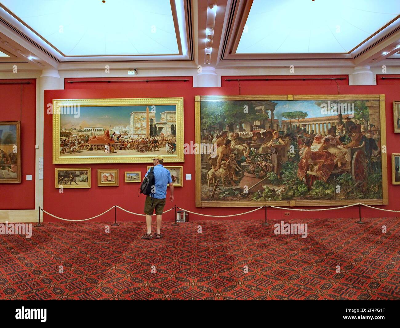 Guildhall art gallery, London, England Stock Photo Alamy