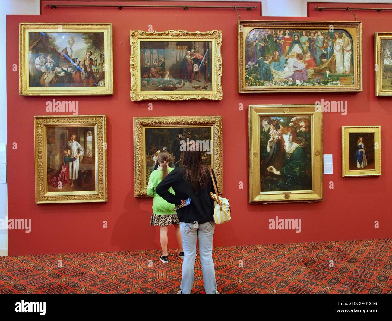 Guildhall art gallery, London, England Stock Photo Alamy