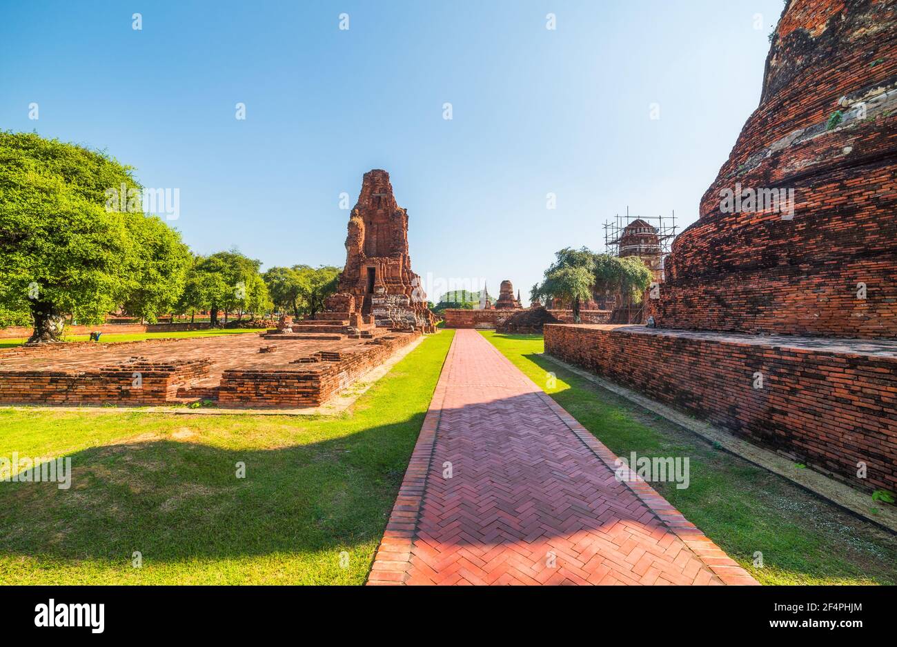 Old pagoda ruins in hi-res stock photography and images - Alamy