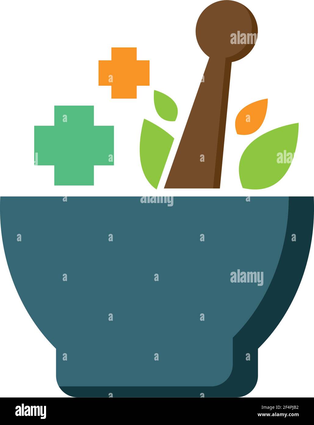 Herbal medicine logo template vector icon design Stock Vector Image ...