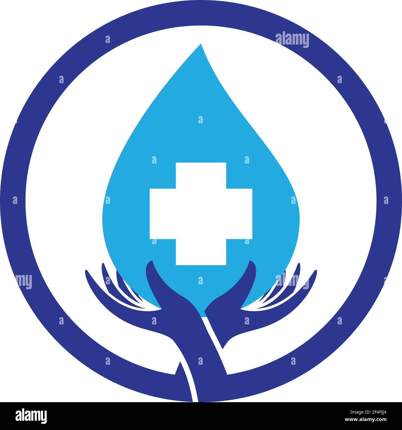 Hand sanitizer icon logo vector design Stock Vector