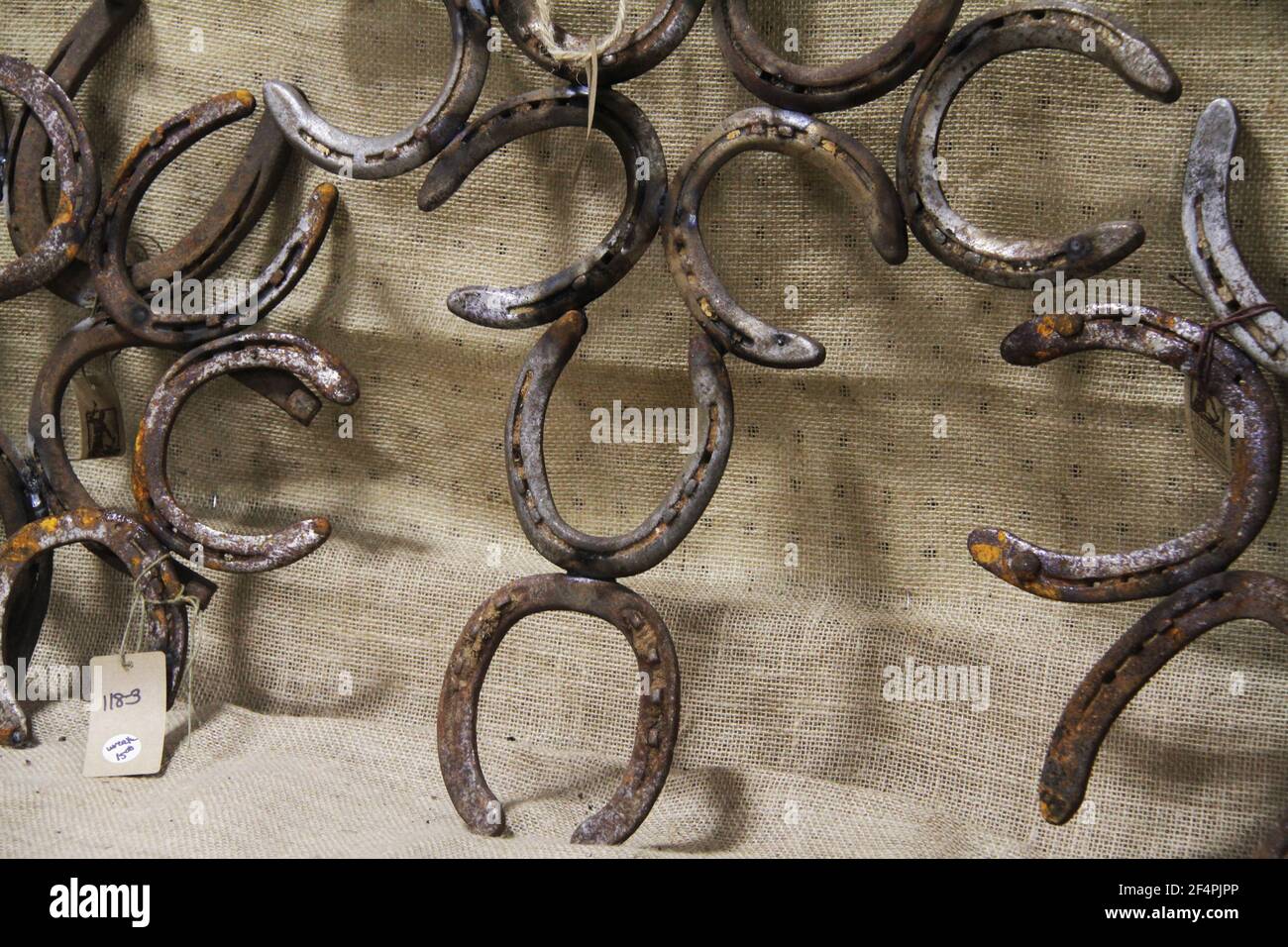 Horseshoe [made of metal] hires stock photography and images Alamy