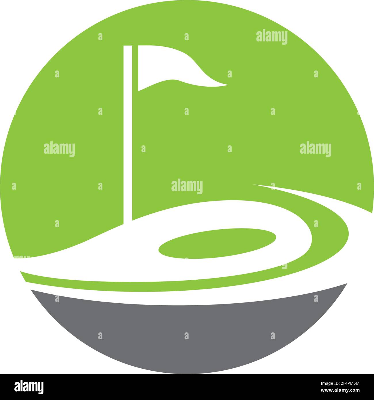 Golf  logo template vector icon design Stock Vector