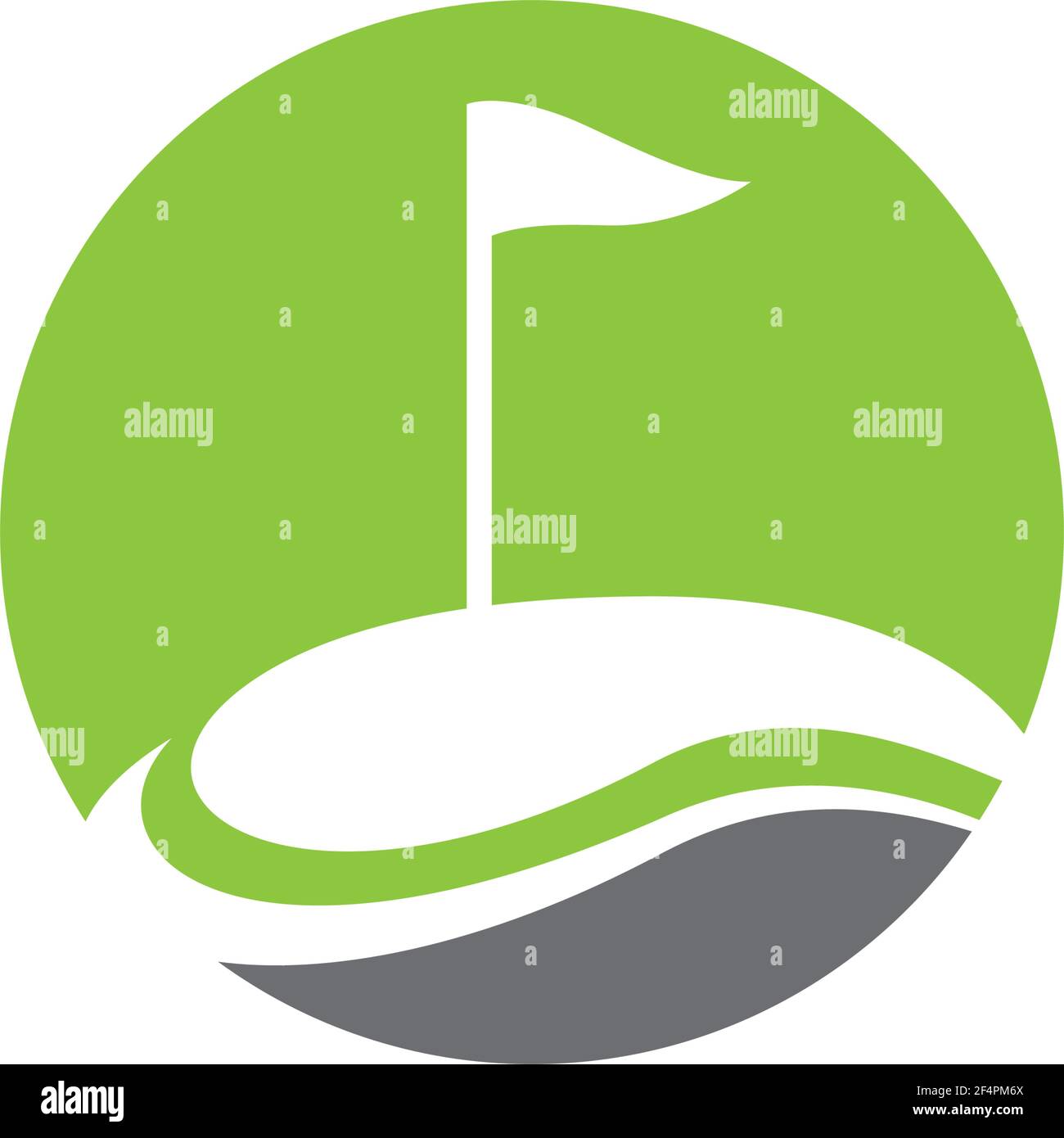 Golf  logo template vector icon design Stock Vector