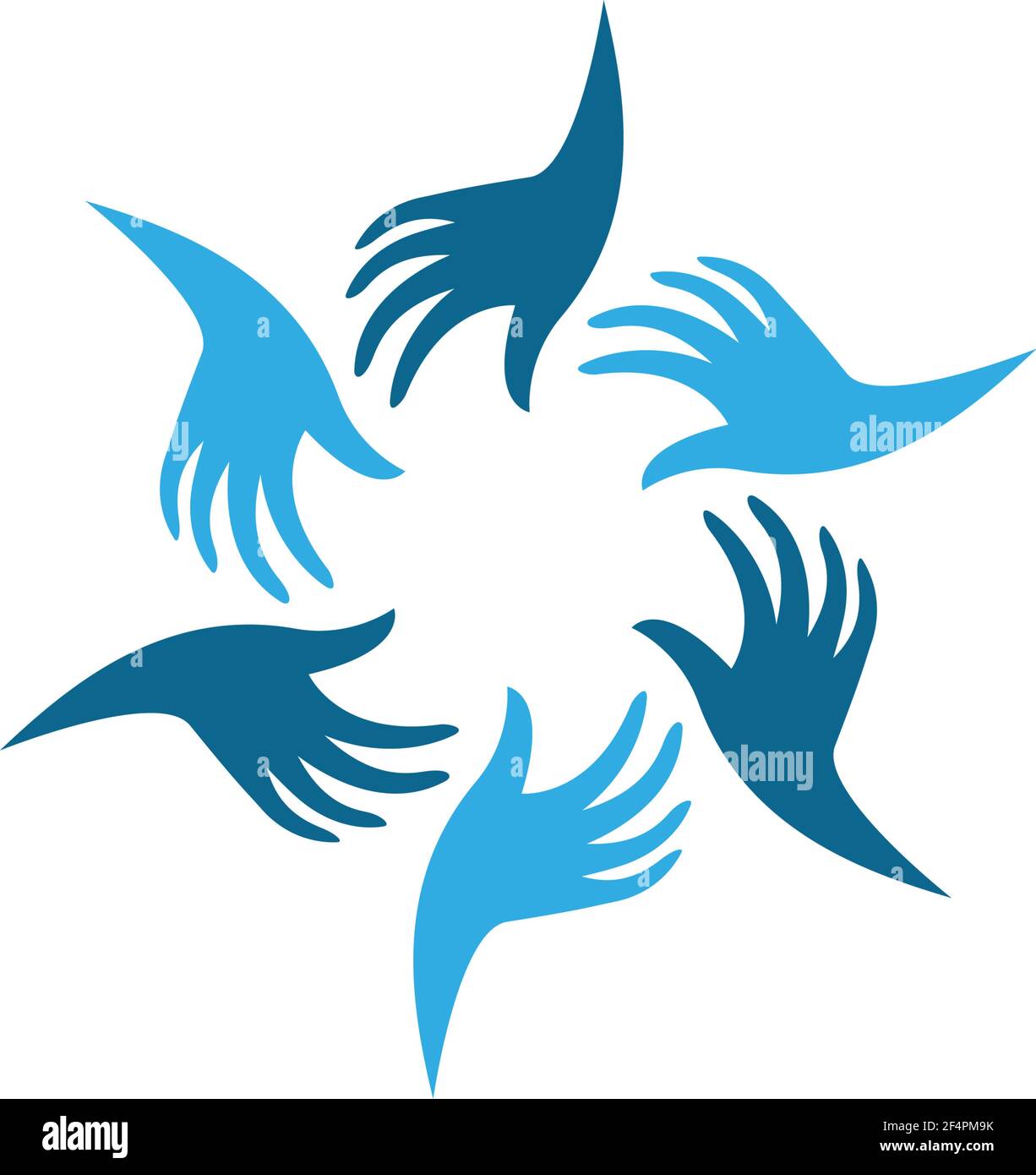 Community logo template vector icon illustration design Stock Vector